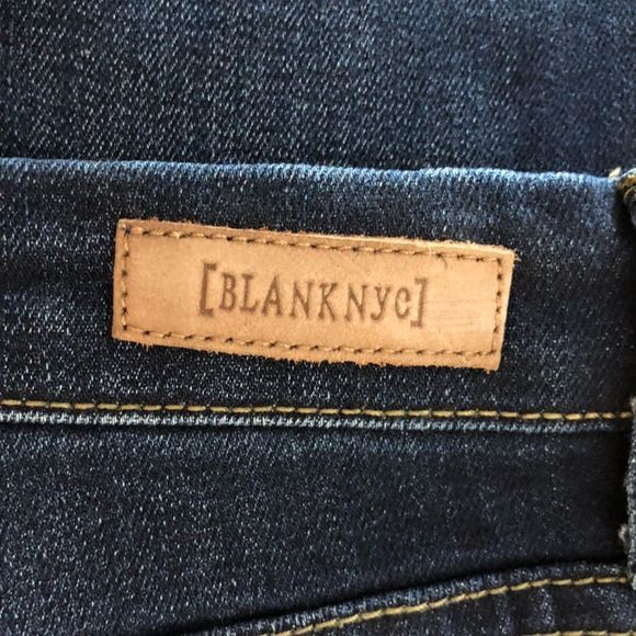 BlankNYC Crybaby Dark Denim High Rise Skinny Jeans size 30 - Picture 9 of 12